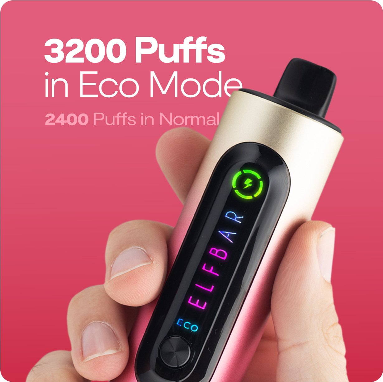 Elfbar 4-in-1 Upto 3200 Puffs in Eco Mode